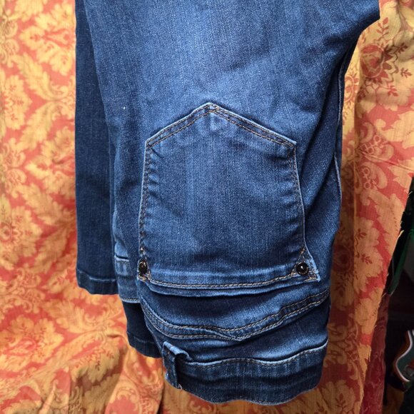 Wit & Wisdom Skinny Ankle Jeans 0P – Dark Navy, Great Condition! - Picture 3 of 7